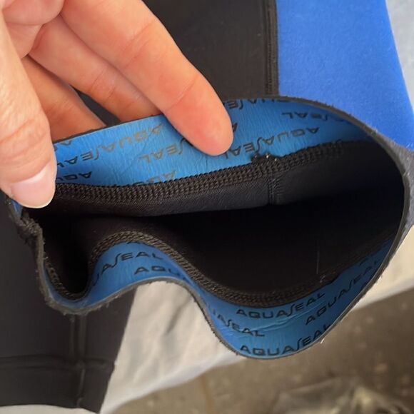 HO Sports Neoprene Diving Swim Wetsuit Blue, Black & Gray Junior's Sz-12 - Picture 6 of 6